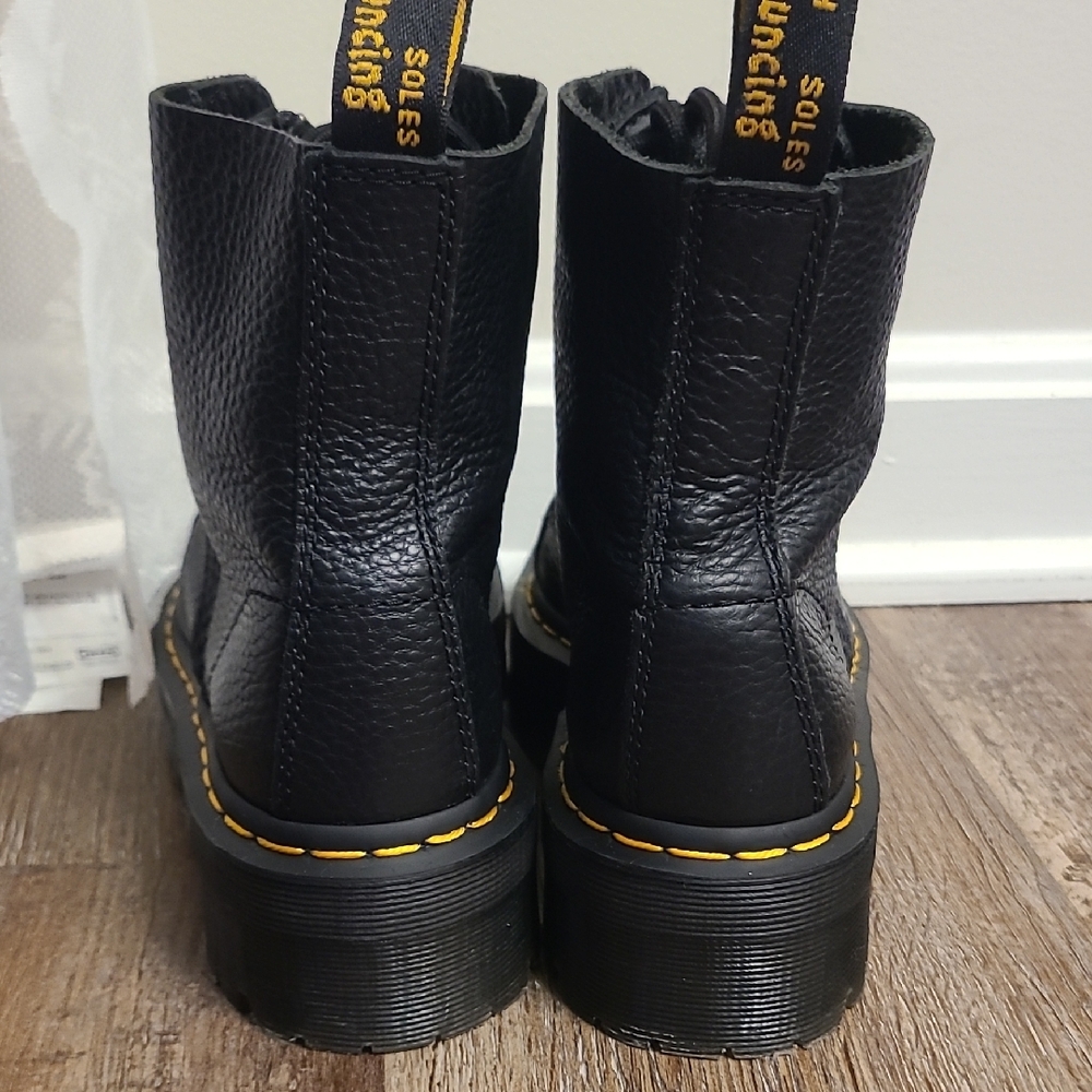 Dr. Martens Sinclair Milled Nappa Jungle Platform Boots - Picture 7 of 8